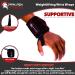 Dark Iron Fitness Suede Leather Wrist Wraps - 22 Weightlifting Bands for Strength Training - Men & Women - Buy Online on GoSupps.com