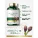 Artichoke Extract Capsules 8000mg | 200 Count | Non-GMO & Gluten-Free Supplement - Buy Online on GoSupps.com
