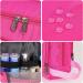 WANDF Toiletry Bag Water-Resistant Nylon Travel Wash Bag Lightweight Dopp Kit for Men and Women(A-Pure Pink) - Buy Online on GoSupps.com