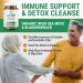 Organic Sea Moss Capsules with Bladderwrack & Burdock for Thyroid Support - Enhanced with Bioperine for Max Absorption | Detox & Cleanse Supplement - Buy Online on GoSupps.com