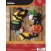 Bucilla Felt Applique Wall Hanging Wreath Kit  17 by 17-Inch  Witch's Brew Black