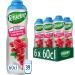 Teisseire Zero Sugar Raspberry Cranberry Syrup for Refreshing Drink Cocktails Bottle 6x60cl
