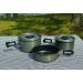 Texsport Black Ice The Scouter 5-Piece Hard Anodized Camping Cookware Set - Buy Online on GoSupps.com