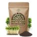 Broccoli Sprouting & Microgreens Seeds - Non-GMO, Heirloom Sprout Seeds Kit in Bulk 1lb Resealable Bag for Planting & Growing Microgreens in Soil, Coconut Coir, Garden, Aerogarden & Hydroponic System. Broccoli Microgreen S
