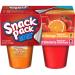 Snack Pack Juicy Gels Strawberry And Orange, 13 Ounce