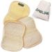 Aroura Egyptian Natural Loofah Pads - Pack of 3 Flexible Fiber Sponges for Glowing Skin - Buy Online on GoSupps.com