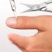 REMOS Hardened Steel Manicure Cuticle Scissors for Precise Cuticle Trimming - Buy Online on GoSupps.com