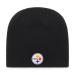 NFL Men's OTS Beanie Knit Cap Pittsburgh Steelers One Size Team Color