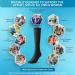 Buy Knee HI 15-20 mmHg Compression Socks for Women & Men | Soft Non-Slip Perfect for Travel & Sports - Buy Online on GoSupps.com
