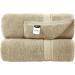 Oakias 2 Pack Luxury Beige Bath Sheets - 35 x 70 Inches, 600 GSM Extra Large Towels - Buy Online on GoSupps.com