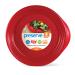 Preserve Plate, Set of 4, Pepper Red Set of 4 Pepper Red