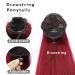 MEIRIYFA Red Ponytail Extension - Long Straight Drawstring 63 cm Ponytail for Women | Shop Now! - Buy Online on GoSupps.com