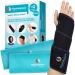 Wrist Ice Pack Wrap - Cold Therapy for Instant Pain Relief and Treatment of Carpal Tunnel Tendonitis Injuries Swelling Rheumatoid Arthritis Sprains - Hand Support Brace with Reusable Gel Packs