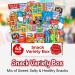 45 Pcs Candy Variety Pack Snack Box - Halloween Care Package for Kids & Adults | Delicious Assorted Sweets & Treats for All Ages - Buy Online on GoSupps.com