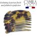 Camila Paris French Twist Side Comb CP2871/2 - Small Rounded Tokio Hair Clip, Strong Hold for Women's Up-Dos - Made in France - Buy Online on GoSupps.com