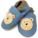 MiniFeet Premium Soft Leather Baby Shoes - Buy 4 Pairs, Get 1 Free! Blue Bear Toddler Shoes - Sizes 0-6 Months to 4-5 Years - Buy Online on GoSupps.com