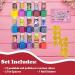 Disney 100 Non Toxic Nail Polish Set for Kids with Nail Stickers & Toe Spacers (18 pcs) | Girls Peelable Nail Varnish for Ages 3+ by Townley Girl - Buy Online on GoSupps.com