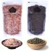Cerez Pazari | Whole Black Peppercorns 12oz, Himalayan Pink Salt (Coarse Grain) 2 lbs, Premium Quality, Freshly Packed For Grinder Refill, Resealable Bulk Bag, Non-GMO and Gluten Free