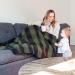 Arcturus Plaid Wool Blanket - 4.5lbs Heavy & Warm | Large & Washable | Green Buffalo Plaid - Ideal for Camping, Outdoors, Sporting Events & Home - Buy Online on GoSupps.com