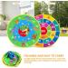 Double Sided Dart Board 29 inch with 12 Sticky Balls - Indoor/Outdoor Target Game for Kids - Party Games for Boys and Girls Ages 3-12 - Buy Online on GoSupps.com