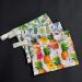 Organic Bamboo Menstrual Pads Set with Mini Wet Bag - 7 Reusable Light Flow Panty Liners for Eco-Friendly Periods - Buy Online on GoSupps.com