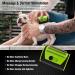 King Kanine Deshedding Tool | Self-Clean & Retractable Blades | 3 Metal Edges | Rubber Bristles | Small - Buy Online on GoSupps.com