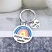 AMBREGRISSUN Coworker Keychain - Appreciation and Emotional Support Gift for Women | Perfect for Retirement, Farewell, Birthday, Christmas, Valentine's Day - Buy Online on GoSupps.com