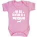 Hippowarehouse My big brother is a Dachshund baby vest bodysuit (short sleeve) boys girls