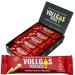 Vollgas Riegel Sauerkirsch - Energy bar with 30mg caffeine - vegan organic gluten -free - slightly tolerated - sports bars for cycling running hiking - before and during the sport Sauerkirsch 20 pieces (1 Pack)