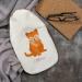 Personalized Hot Water Bottle with Cozy Cover - Custom Text Ideal Gift for Kids & Adults (800 ml | Cat Design) - Buy Online on GoSupps.com