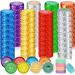 72 Pcs Shower Steamers Aromatherapy Bulk for Women Men 8 Scents Shower Bombs with Essential Oil Individually Wrapped Bath Shower Tablets Birthday Wedding Gift for Self Care  Relaxation  Spa Day