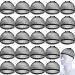 50 Pieces Wig Caps Mesh Net Wig Cap Stocking Wig Caps Stretchy Nylon Wig Caps Liner Weaving Caps Close End Fishnet Wig Cap for Women Girls Men (Black)
