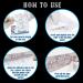 Houseables Waterproof Tattoo Bandage Roll 4x 11 Yards - Clear Adhesive Dressing Wrap for Aftercare, Healing, and Recovery - Transparent Wound Film & Skin Shield - Buy Online on GoSupps.com