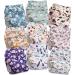 Littles and Bloomz Baby Reusable Pocket Nappy Cloth Diaper Standard Popper 9 Nappies FLP2-0901