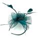 Ladies Feather Aliceband/Headband Fascinator for Weddings Races Royal Ascot Hair Piece (Green) - Buy Online on GoSupps.com