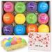 Bath bombs -12 bubble baths with pure natural essential oils gift idea shea & cocoa butter natural ingredients