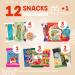 Globally Inspired Midi Sweets Box: 13 Authentic Snacks & American Candy - Snackbox Direct from Turkey - Buy Online on GoSupps.com