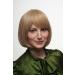 WIG ME UP SA041-27/613: Curved Tip Straight Bob Wig in Dark/Light Blonde Streaks - Perfect for Any Occasion - Buy Online on GoSupps.com