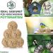 Gardemics Insect Dumplings for Wild Birds - 9 kg (100 Pieces) | Year-Round Protein Feed for Garden Biodiversity - Buy Online on GoSupps.com
