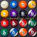 Imperium Style Pool Balls Billiard Set - Regulation Size - 17 Pc Professional Set with Cue Ball and Case - Multi Colored - 2.25 57.15mm Size - Buy Online on GoSupps.com