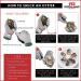 Rockland Guard Oyster Shucking Set - Level 5 Cut Resistant Gloves with Stainless Steel Knife - Buy Online on GoSupps.com