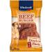Vita power beef burger dog snack hearty meaty snack bar in a double pack ideal for taking away without adding sugar (1x 2 pieces)