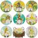8 PCS Sunflower Gnome Diamond Paintings Coasters Diamond Art Coasters with Holder  DIY Sunflower Diamond Painting Spring Summer Gnome for Beginners Kids Adults