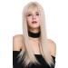 WIG ME UP - DM-03-85/88 wig ladies wig long straight parting parted light blonde light blonde