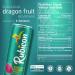 Rubicon Sparkling Dragon Fruit Beverage | Pack of 24 355 ml Cans | Fruit Flavour Carbonated Drink | 90 Calories per Can | Made with Real Fruit Juice | Natural Flavour | Vegan Friendly | Allergen-Free | No Artificial Sweeteners - Buy Online on GoSupps.com