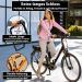 Kohlburg 110cm Folding Bike Lock - High Security Bicycle Lock with Bracket & 3 Keys | Durable & Reliable Bike Castle - Buy Online on GoSupps.com