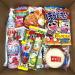 Mashi Box Asian Dagashi Snack Surprise Mystery Box 25 Pieces w/ 3 FULL SIZE Items Including Drink Instant Noodle Assortment of Chinese Korean Japanese Sweet and Savory Snacks Candy Food