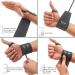 WARM BODY COLD MIND Premium Cotton Wrist Wraps for Crossfit & Weightlifting - Black 30 - Buy Online on GoSupps.com