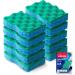 Vileda Scrunge Multi-Use Non-Scratch Scrub Sponge (Pack of 10) | Rinses Clean Stays Fresh | Durable & Long-Lasting | Dishwasher Safe 10-Pack Scrub Sponge - Buy Online on GoSupps.com