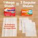 Bounce Lasting Fresh Mega Dryer Sheets 130 ct Outdoor Fresh & Clean Fabric Softener Sheets for Long Lasting Freshness Dryer Sheets(130 count) - Buy Online on GoSupps.com